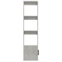 Aparador de madera contrachapada gris hormigón 80x30x119,5 cm de vidaXL, Aparadores - Ref: Foro24-819472, Precio: 75,21 €, De...