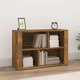 Smoked oak plywood sideboard 80x30x54 cm by vidaXL, Sideboards - Ref: Foro24-819481, Price: 44,99 €, Discount: %