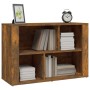 Aparador madera contrachapada color roble ahumado 80x30x54 cm de vidaXL, Aparadores - Ref: Foro24-819481, Precio: 44,90 €, De...