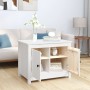 Solid white pine wood coffee table 71x49x55 cm by vidaXL, Coffee table - Ref: Foro24-820927, Price: 84,36 €, Discount: %