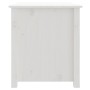 Mesa de centro de madera maciza de pino blanco 71x49x55 cm de vidaXL, Mesas de centro - Ref: Foro24-820927, Precio: 84,36 €, ...