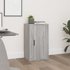 Sonoma gray plywood sideboard 40x33x70 cm by vidaXL, Sideboards - Ref: Foro24-819418, Price: 48,99 €, Discount: %