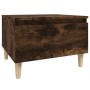 2 smoked oak plywood side tables 50x46x35 cm by vidaXL, Side tables - Ref: Foro24-819511, Price: 71,99 €, Discount: %