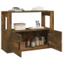 Smoked oak plywood sideboard 80x30x60 cm by vidaXL, Sideboards - Ref: Foro24-819457, Price: 61,63 €, Discount: %