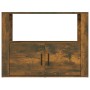 Aparador madera contrachapada color roble ahumado 80x30x60 cm de vidaXL, Aparadores - Ref: Foro24-819457, Precio: 61,63 €, De...