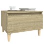 Side tables 2 units oak wood Sonoma 50x46x35 cm by vidaXL, Side tables - Ref: Foro24-819507, Price: 52,84 €, Discount: %