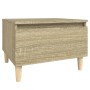 Side tables 2 units oak wood Sonoma 50x46x35 cm by vidaXL, Side tables - Ref: Foro24-819507, Price: 52,84 €, Discount: %