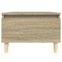 Side tables 2 units oak wood Sonoma 50x46x35 cm by vidaXL, Side tables - Ref: Foro24-819507, Price: 52,84 €, Discount: %