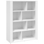 Aparador de madera contrachapada blanco 80x30x106 cm de vidaXL, Aparadores - Ref: Foro24-819492, Precio: 76,16 €, Descuento: %