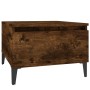 Side tables 2 units smoked oak plywood 50x46x35 cm by vidaXL, Side tables - Ref: Foro24-819527, Price: 76,15 €, Discount: %