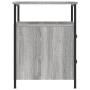 Mesita de noche madera de ingeniería gris Sonoma 44x45x60 cm de vidaXL, Mesitas de noche - Ref: Foro24-826009, Precio: 62,06 ...