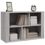 Aparador de madera contrachapada gris Sonoma 80x30x54 cm de vidaXL, Aparadores - Ref: Foro24-819482, Precio: 59,04 €, Descuen...