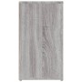 Aparador de madera contrachapada gris Sonoma 80x30x54 cm de vidaXL, Aparadores - Ref: Foro24-819482, Precio: 59,04 €, Descuen...