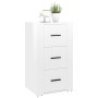 Glossy white plywood sideboard 40x33x70 cm by vidaXL, Sideboards - Ref: Foro24-819422, Price: 61,03 €, Discount: %