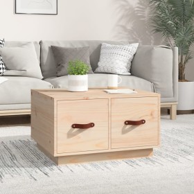 Solid pine wood coffee table 60x53x35 cm by vidaXL, Coffee table - Ref: Foro24-820966, Price: 78,99 €, Discount: %