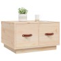 Solid pine wood coffee table 60x53x35 cm by vidaXL, Coffee table - Ref: Foro24-820966, Price: 78,87 €, Discount: %