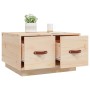 Solid pine wood coffee table 60x53x35 cm by vidaXL, Coffee table - Ref: Foro24-820966, Price: 78,87 €, Discount: %