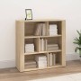 Aparador madera contrachapada color roble Sonoma 80x30x80 cm de vidaXL, Aparadores - Ref: Foro24-819487, Precio: 71,62 €, Des...