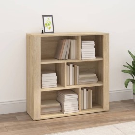 Aparador madera contrachapada color roble Sonoma 80x30x80 cm de vidaXL, Aparadores - Ref: Foro24-819487, Precio: 71,99 €, Des...