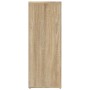 Aparador madera contrachapada color roble Sonoma 80x30x80 cm de vidaXL, Aparadores - Ref: Foro24-819487, Precio: 71,62 €, Des...