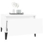 Side tables 2 units glossy white plywood 50x46x35 cm by vidaXL, Side tables - Ref: Foro24-819521, Price: 81,54 €, Discount: %