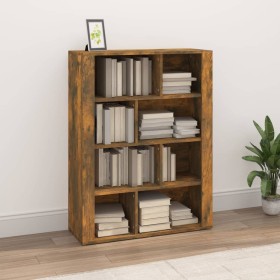 Smoked oak plywood sideboard 80x30x106 cm by vidaXL, Sideboards - Ref: Foro24-819497, Price: 74,99 €, Discount: %