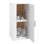 Aparador de madera contrachapada blanco 40x33x70 cm de vidaXL, Aparadores - Ref: Foro24-819412, Precio: 64,06 €, Descuento: %