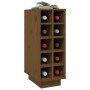 Botellero madera maciza de pino marrón miel 23x34x61 cm de vidaXL, Botelleros - Ref: Foro24-820974, Precio: 76,29 €, Descuent...