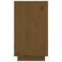 Botellero madera maciza de pino marrón miel 23x34x61 cm de vidaXL, Botelleros - Ref: Foro24-820974, Precio: 76,29 €, Descuent...