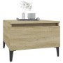 Sonoma oak plywood side table 50x46x35 cm by vidaXL, Side tables - Ref: Foro24-819522, Price: 43,99 €, Discount: %