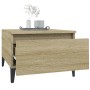 Sonoma oak plywood side table 50x46x35 cm by vidaXL, Side tables - Ref: Foro24-819522, Price: 43,99 €, Discount: %