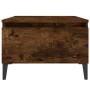 Smoked oak plywood side table 50x46x35 cm by vidaXL, Side tables - Ref: Foro24-819526, Price: 43,99 €, Discount: %