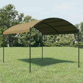 Taupegrauer Pavillon 4x3x2,6 m 180 g/m² von vidaXL, Zelte und Pavillons - Ref: Foro24-312217, Preis: 193,87 €, Rabatt: %