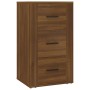 Aparador de madera contrachapada marrón roble 40x33x70 cm de vidaXL, Aparadores - Ref: Foro24-819427, Precio: 81,99 €, Descue...