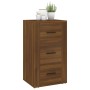 Aparador de madera contrachapada marrón roble 40x33x70 cm de vidaXL, Aparadores - Ref: Foro24-819427, Precio: 81,99 €, Descue...