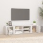 Muebles para TV 2 uds madera contrachapada blanco 80x31,5x36 cm de vidaXL, Muebles TV - Ref: Foro24-819437, Precio: 84,35 €, ...