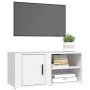 Muebles para TV 2 uds madera contrachapada blanco 80x31,5x36 cm de vidaXL, Muebles TV - Ref: Foro24-819437, Precio: 84,35 €, ...