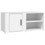 Muebles para TV 2 uds madera contrachapada blanco 80x31,5x36 cm de vidaXL, Muebles TV - Ref: Foro24-819437, Precio: 84,35 €, ...