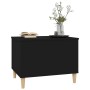 Black plywood coffee table 60x44.5x45 cm by vidaXL, Coffee table - Ref: Foro24-819565, Price: 67,51 €, Discount: %