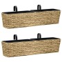 Set of 2-unit water hyacinth planters by vidaXL, Pots and planters - Ref: Foro24-45580, Price: 79,22 €, Discount: %