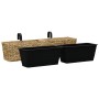 Conjunto de jardineras 2 unidades jacinto de agua de vidaXL, Maceteros y jardineras - Ref: Foro24-45580, Precio: 79,11 €, Des...