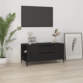 Mueble para TV madera contrachapada negro 102x44,5x50 cm de vidaXL, Muebles TV - Ref: Foro24-819605, Precio: 83,99 €, Descuen...