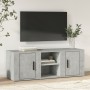 Mueble de TV madera contrachapada gris hormigón 100x31,5x35 cm de vidaXL, Muebles TV - Ref: Foro24-819432, Precio: 55,31 €, D...