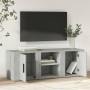 Concrete gray plywood TV cabinet 100x31.5x35 cm by vidaXL, TV Furniture - Ref: Foro24-819432, Price: 55,99 €, Discount: %