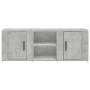 Mueble de TV madera contrachapada gris hormigón 100x31,5x35 cm de vidaXL, Muebles TV - Ref: Foro24-819432, Precio: 55,31 €, D...