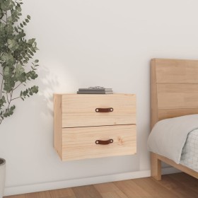 Wall bedside table 50x36x40 cm by vidaXL, Lockers and storage cabinets - Ref: Foro24-820976, Price: 55,99 €, Discount: %