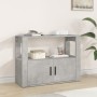 Plywood gray concrete sideboard 80x30x60 cm by vidaXL, Sideboards - Ref: Foro24-819456, Price: 58,00 €, Discount: %