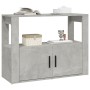 Beton grau Sperrholz Anrichte 80x30x60 cm von vidaXL, Sideboards - Ref: Foro24-819456, Preis: 58,00 €, Rabatt: %