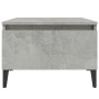 Mesa auxiliar de madera contrachapada gris hormigón 50x46x35 cm de vidaXL, Mesas auxiliares - Ref: Foro24-819524, Precio: 43,...