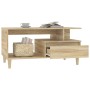 Oak Sonoma plywood coffee table 90x49x45 cm by vidaXL, Coffee table - Ref: Foro24-819615, Price: 76,99 €, Discount: %